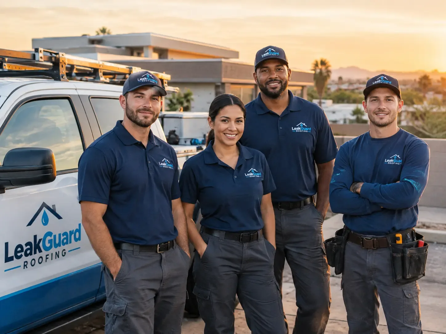 Flat Roof Leak Repair company in Perronville, MI